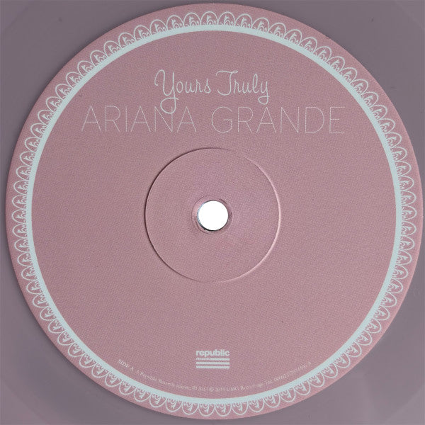 Ariana Grande -Yours Truly