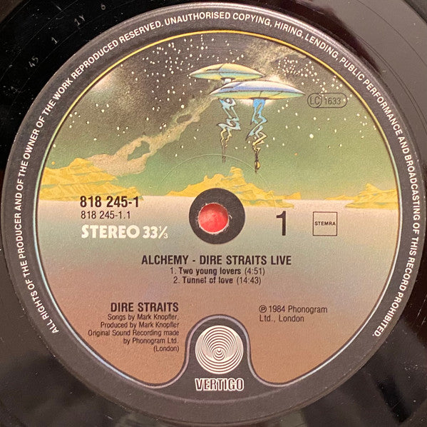 Dire Straits -Alchemy - Dire Straits Live