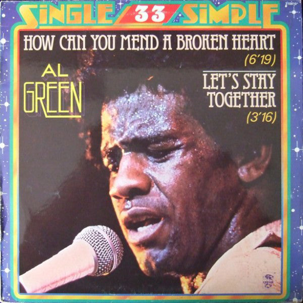 Al Green -How Can You Mend A Broken Heart / Let's Stay Together