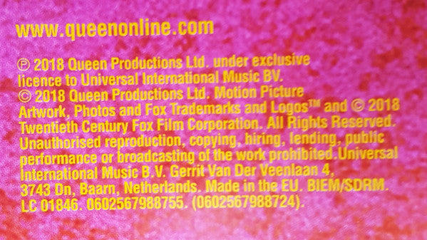 Queen - Bohemian Rhapsody (The Original Soundtrack)