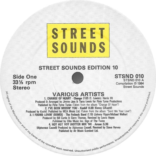 Various - Street Sounds Edition 10