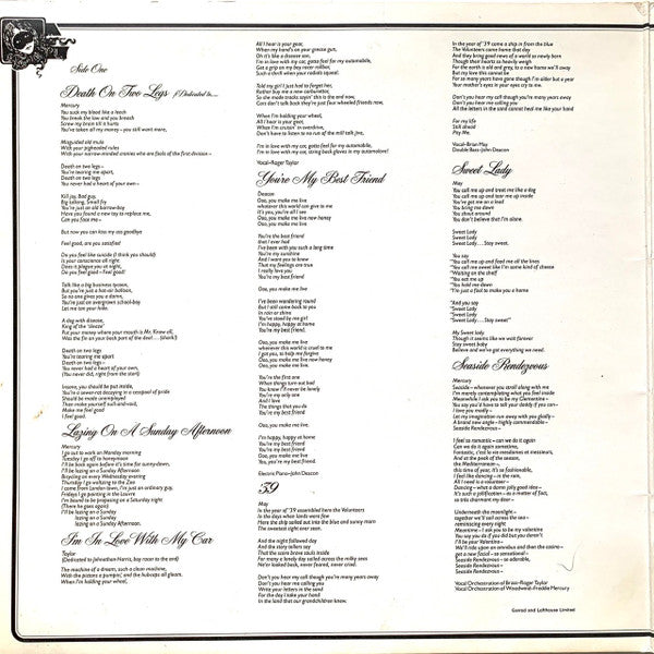 Queen - A Night At The Opera