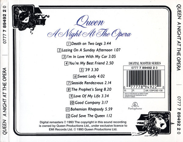 Queen -A Night At The Opera