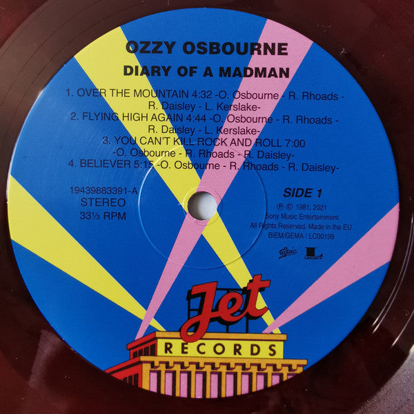 Ozzy Osbourne -Diary Of A Madman