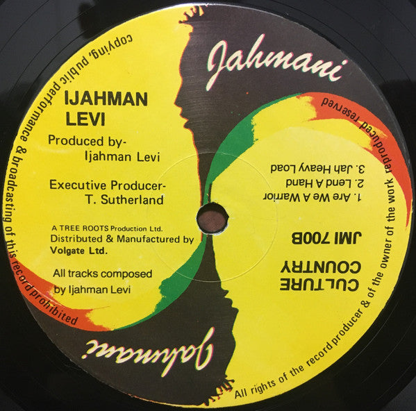 Ijahman Levi -Culture Country