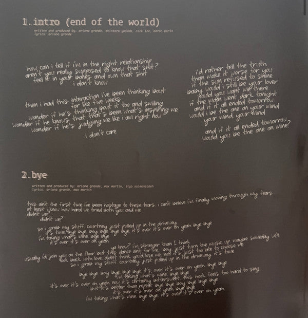 Ariana Grande - Eternal Sunshine