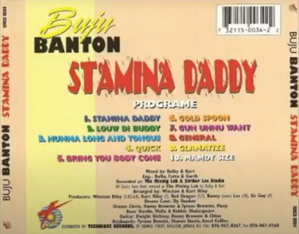 Buju Banton - Stamina Daddy