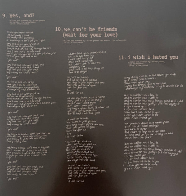 Ariana Grande - Eternal Sunshine