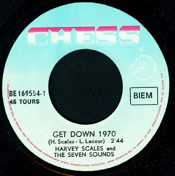 Harvey Scales & The Seven Sounds -Get Down 1970