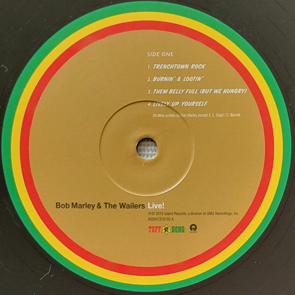 Bob Marley & The Wailers -Live!