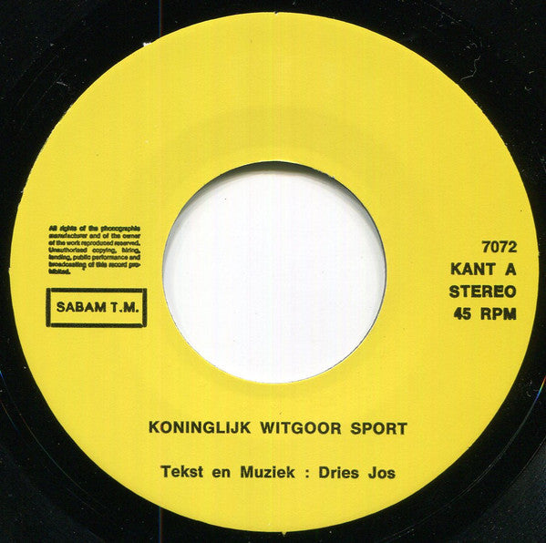 Dries Jos* -Koninklijk Witgoor Sport