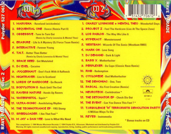 Various - Rave Parade - Ravers Unite