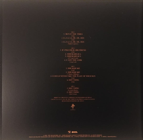 Prince - Sign "O" The Times