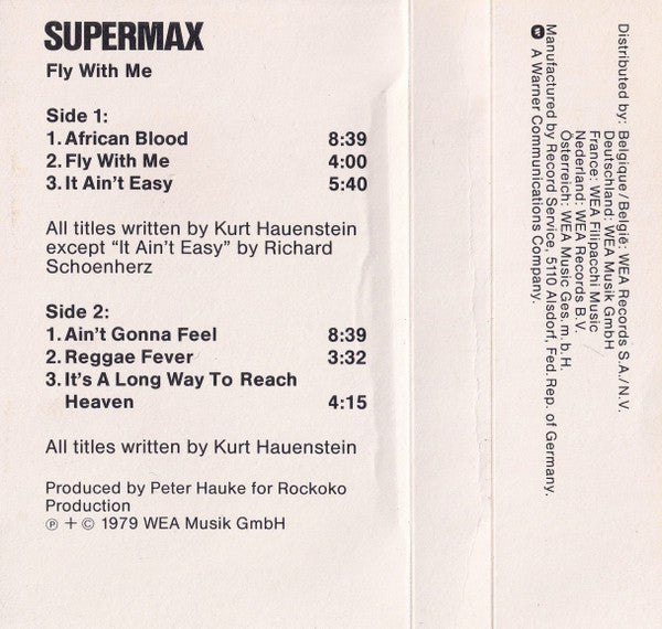 Supermax - Fly With Me