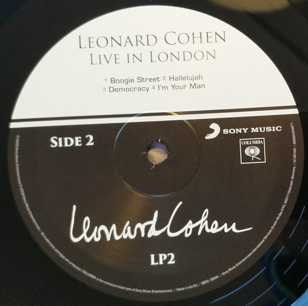 Leonard Cohen -Live In London