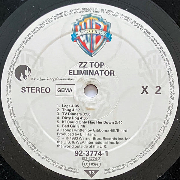 ZZ Top -Eliminator