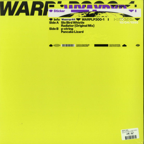 Aphex Twin - Peel Session 2 TX 10/04/95