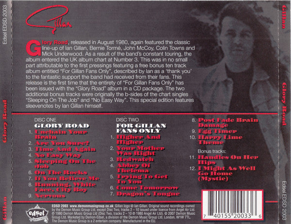 Gillan -Glory Road