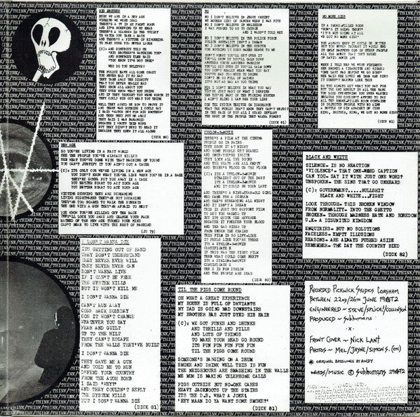 Subhumans -The Day The Country Died