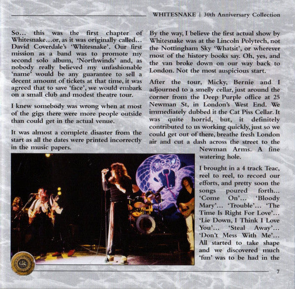 Whitesnake -30th Anniversary Collection