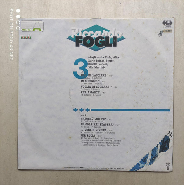 Riccardo Fogli -Riccardo Fogli