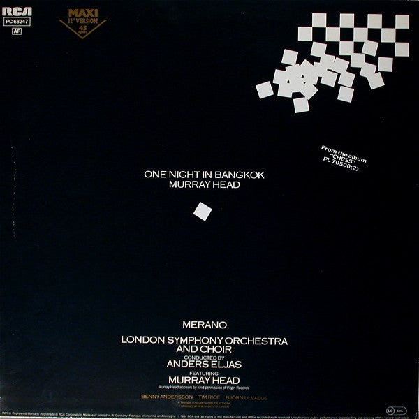 Murray Head -One Night In Bangkok