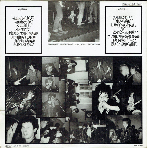 Subhumans -The Day The Country Died