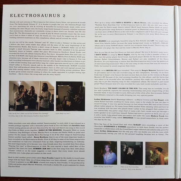 Various -Electrosaurus - 21st Century Heavy Blues, Rare Grooves & Sounds From The Netherlands - Vol.2