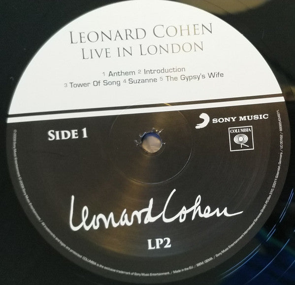 Leonard Cohen -Live In London