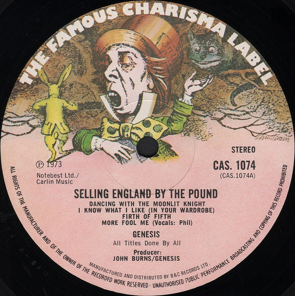 Genesis -Selling England By The Pound