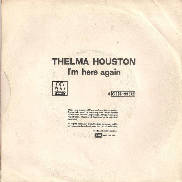 Thelma Houston -I'm Here Again