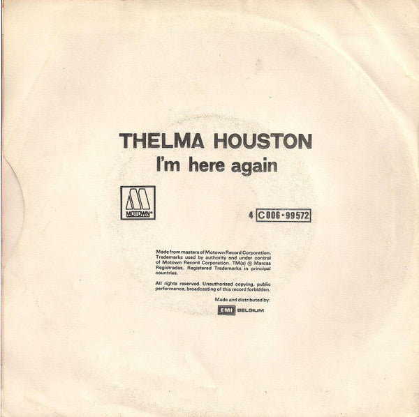 Thelma Houston - I'm Here Again