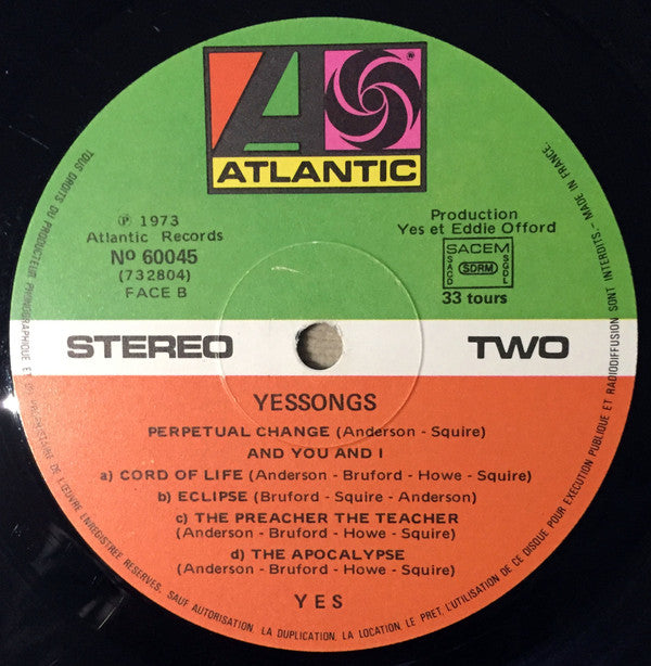 Yes -Yessongs