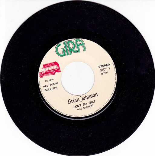 Brian Johnson and Geordie -Don't Do That