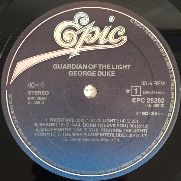 George Duke -Guardian Of The Light