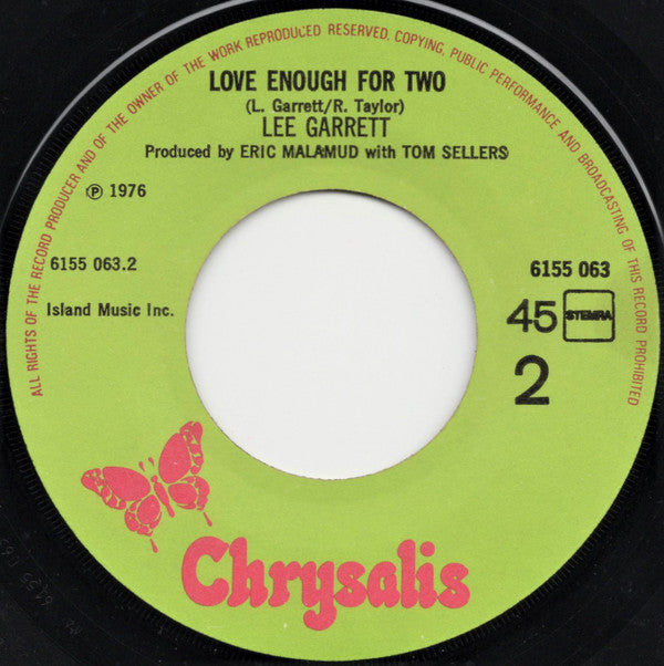 Lee Garrett -You're My Everything / Love Enough For two