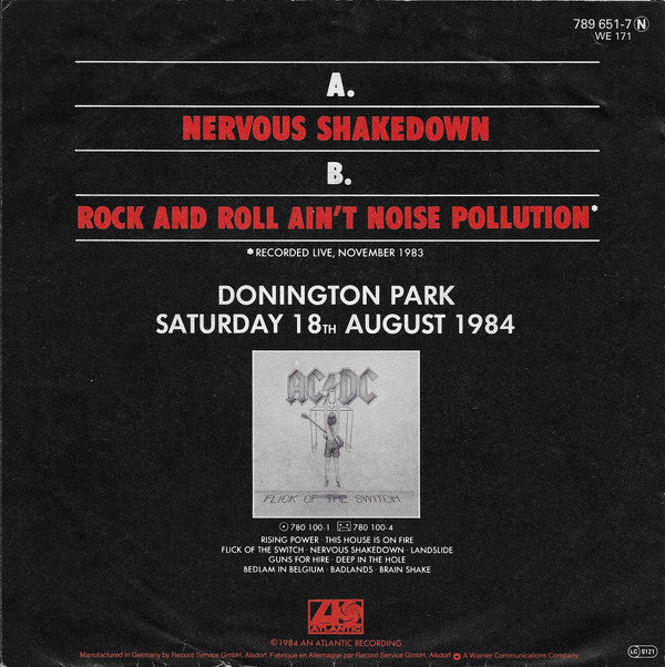 AC/DC -Nervous Shakedown