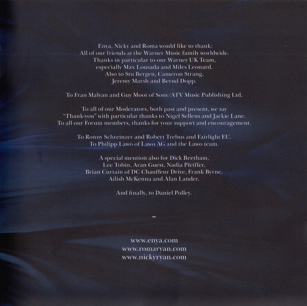 Enya -Dark Sky Island