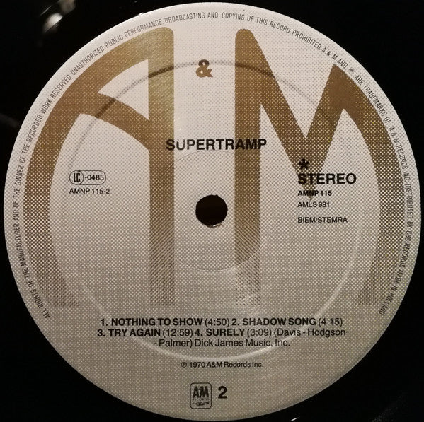 Supertramp -Supertramp