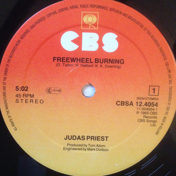 Judas Priest -Freewheel Burning