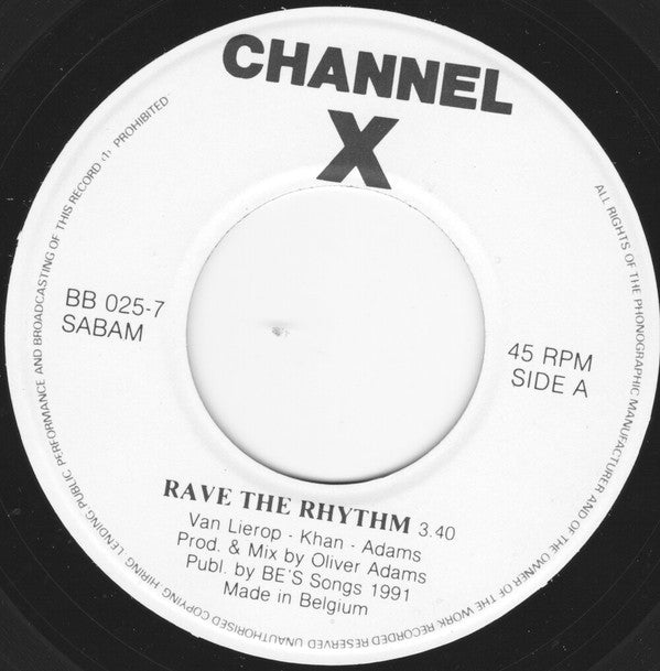 Channel X -Rave The Rhythm
