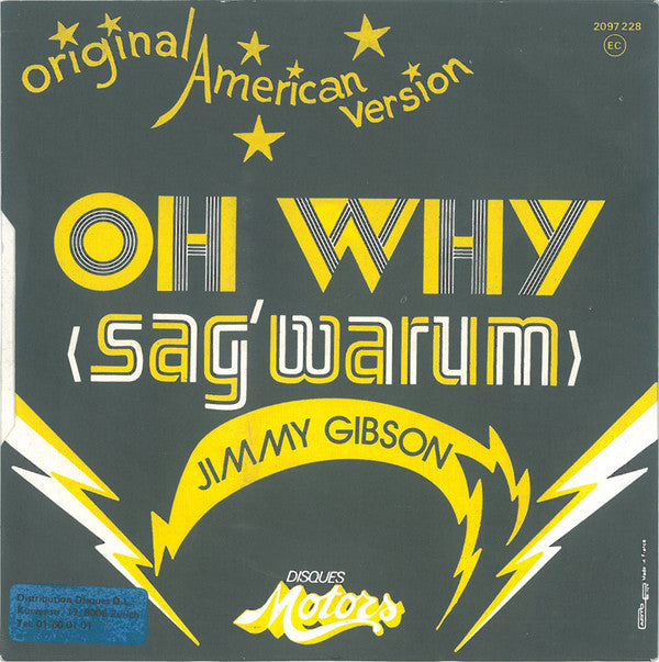 Jimmy Gibson -Oh Why (Sag' Warum)