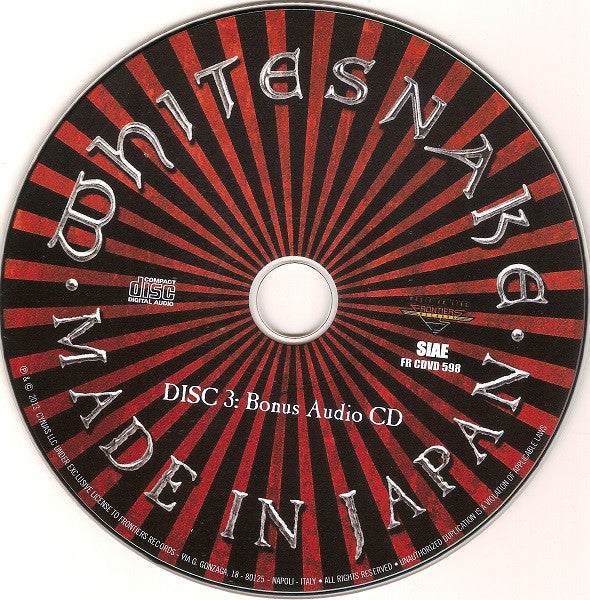 Whitesnake -Made In Japan