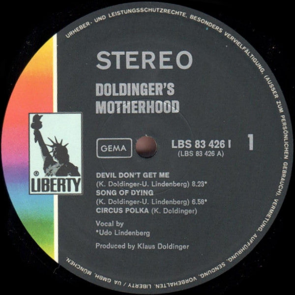 Doldinger's Motherhood* -Motherhood