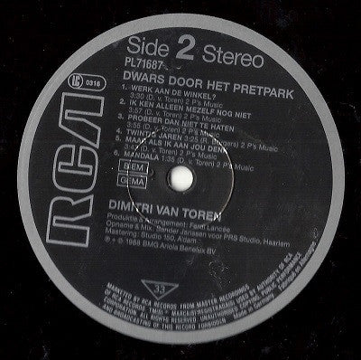 Dimitri van Toren - Dwars Door Het Pretpark