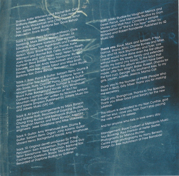 Amy Winehouse - Back To Black