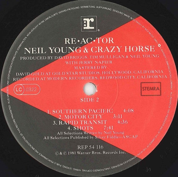 Neil Young & Crazy Horse -Reactor