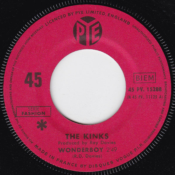 The Kinks -Wonderboy