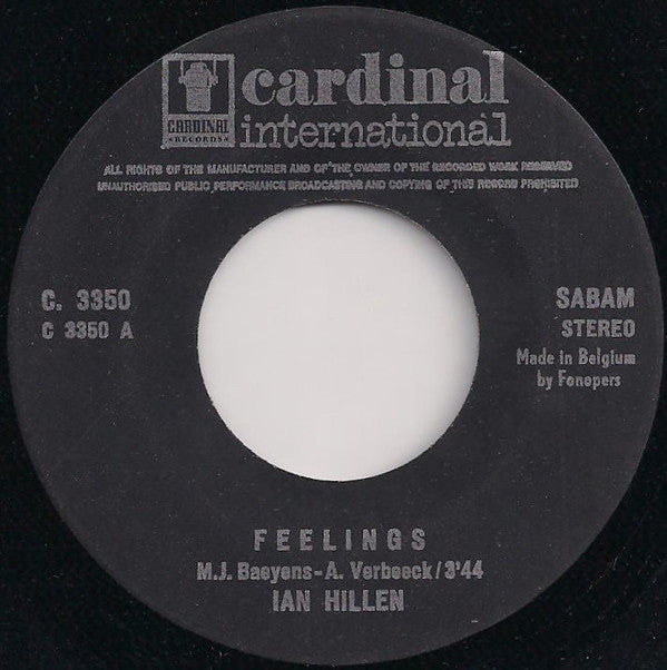 Ian Hillen* -Feelings / Wrong Love