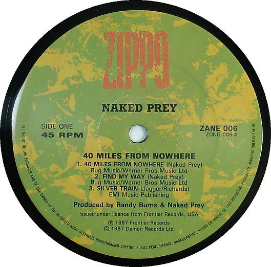 Naked Prey -40 Miles From Nowhere